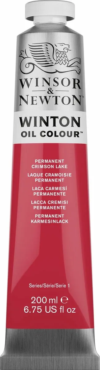 Winsor & Newton Winton Olieverf Permanent Crimson Lake 200ml