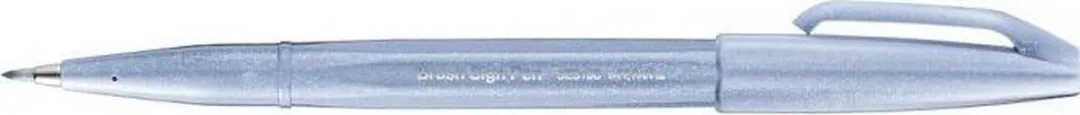 Pentel Brush Sign Pen Grijsblauw