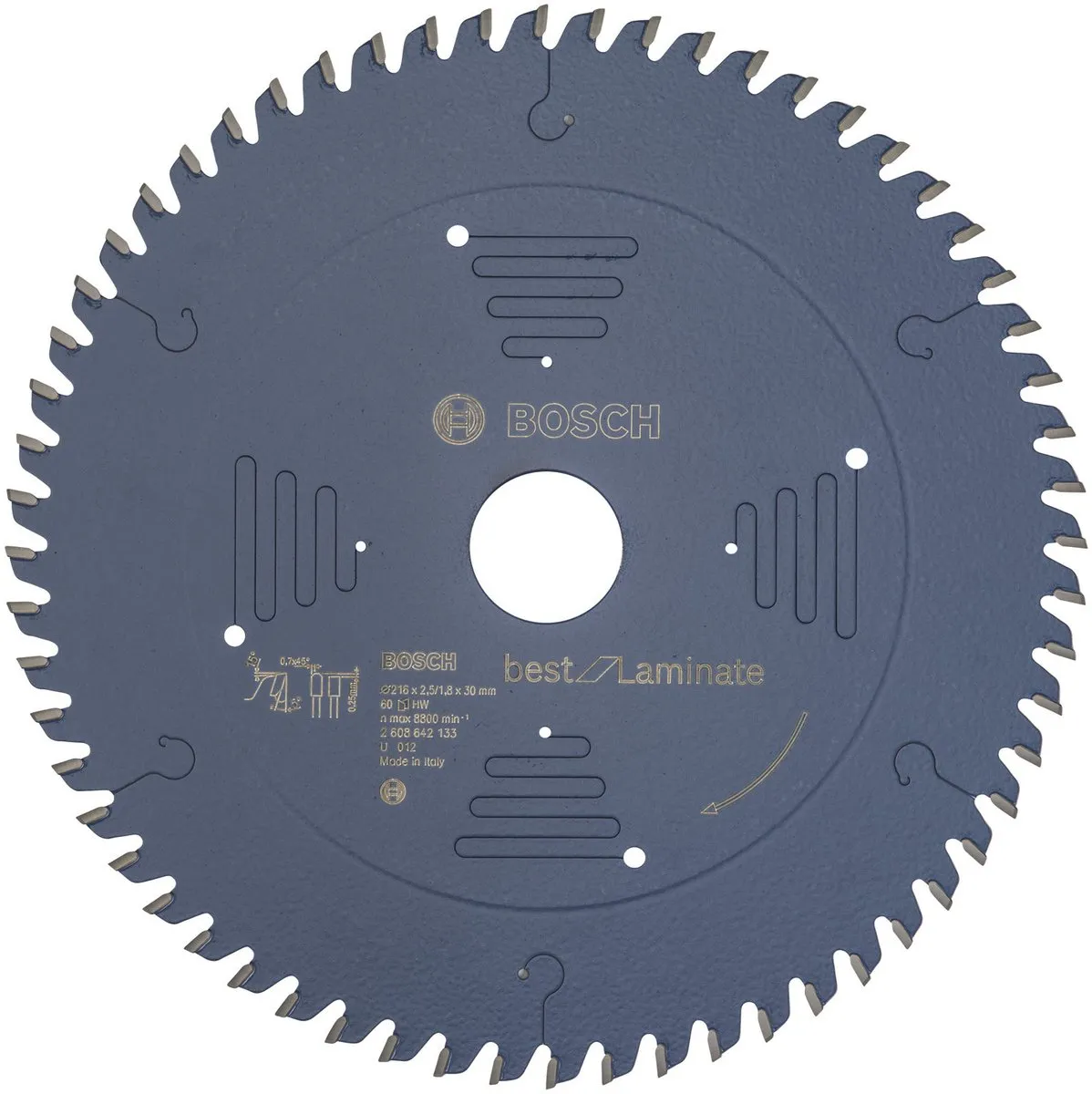 Bosch Professional Cirkelzaagblad Best for Laminate 216mm