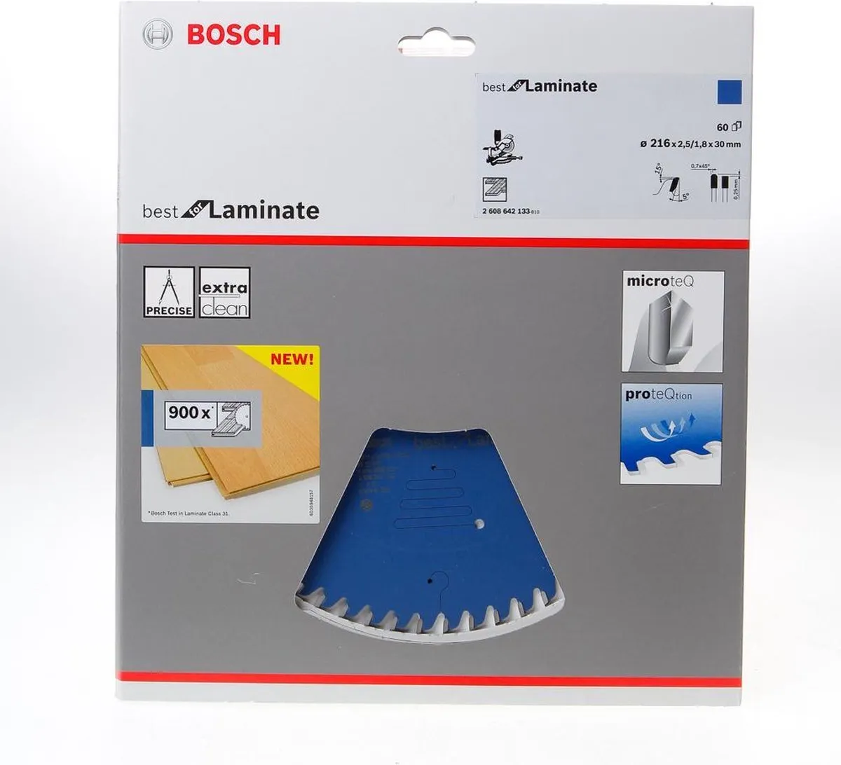Bosch Professional Cirkelzaagblad Best for Laminate 216mm - 60 Tanden