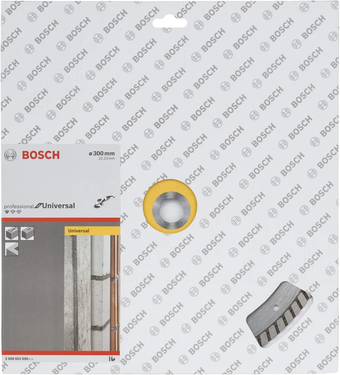 Bosch Diamantdoorslijpschijf Standard for Universal Turbo 300mm x 22,23mm