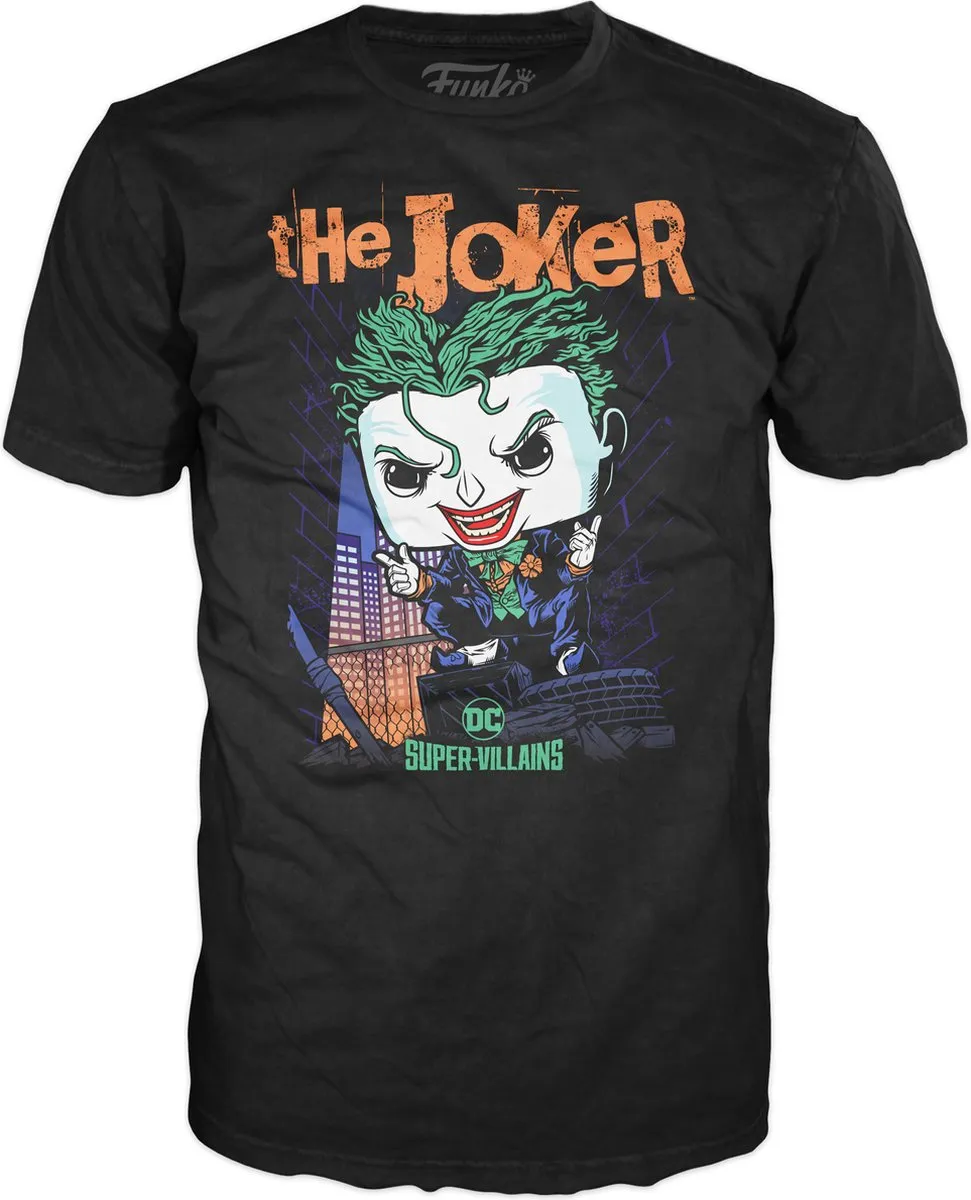 Funko Pop! DC Comics Jim Lee Joker - Figuur & T-shirt Set