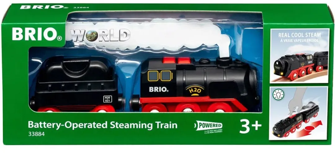 BRIO Stoomtrein 33884 - Zwart