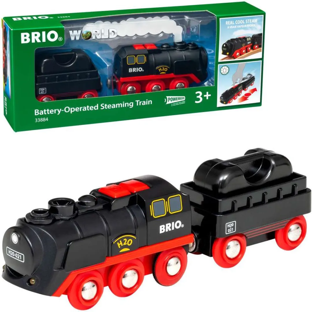 BRIO Stoomtrein 33884 - Zwart