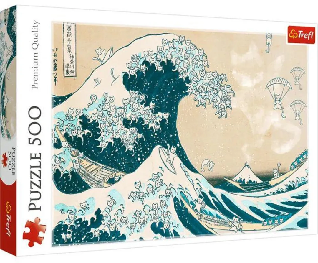 Trefl Puzzel Grote Kattengolf 500 Stukjes