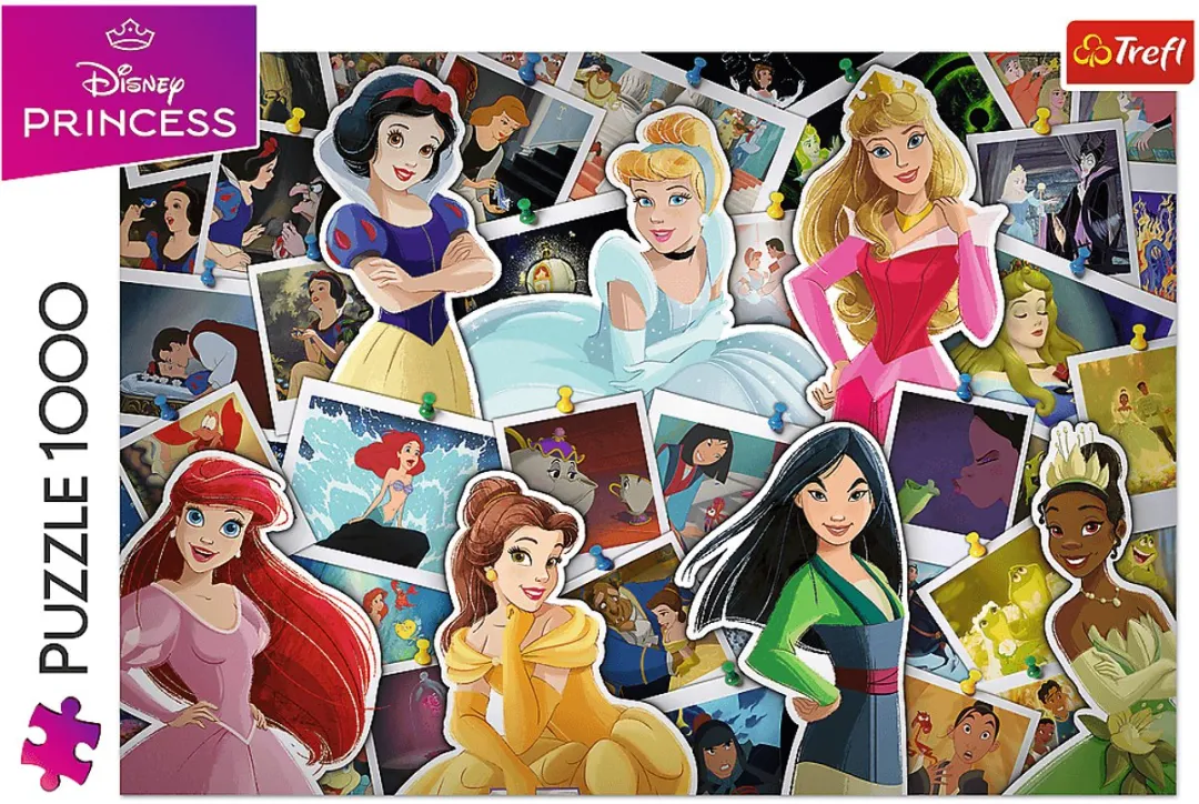 Trefl Disney Princesses Legpuzzel 1000 Stuks - Multicolor
