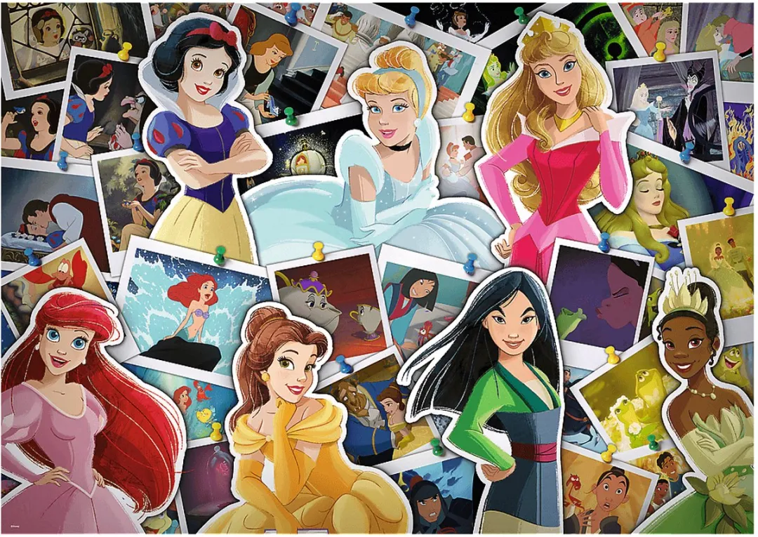 Trefl Disney Princesses Legpuzzel 1000 Stuks - Multicolor