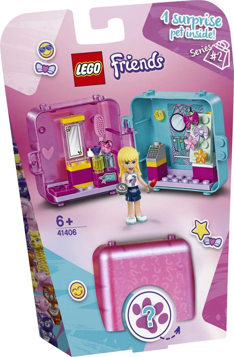 LEGO Friends Stephanie Winkelspeelkubus 41406 - 4 Minifiguren - afbeelding 2 van 6