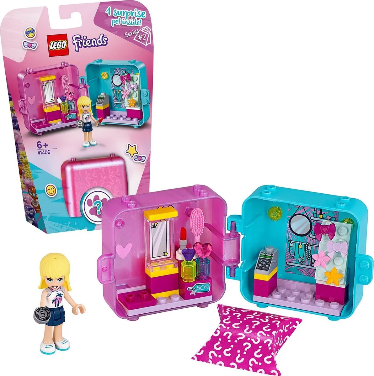 LEGO Friends Stephanie Winkelspeelkubus 41406 - 4 Minifiguren - afbeelding 3 van 6