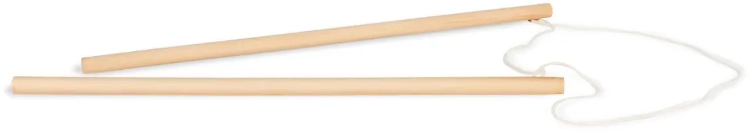 BS Toys Grote Bellenblaas Houten Set - Blank