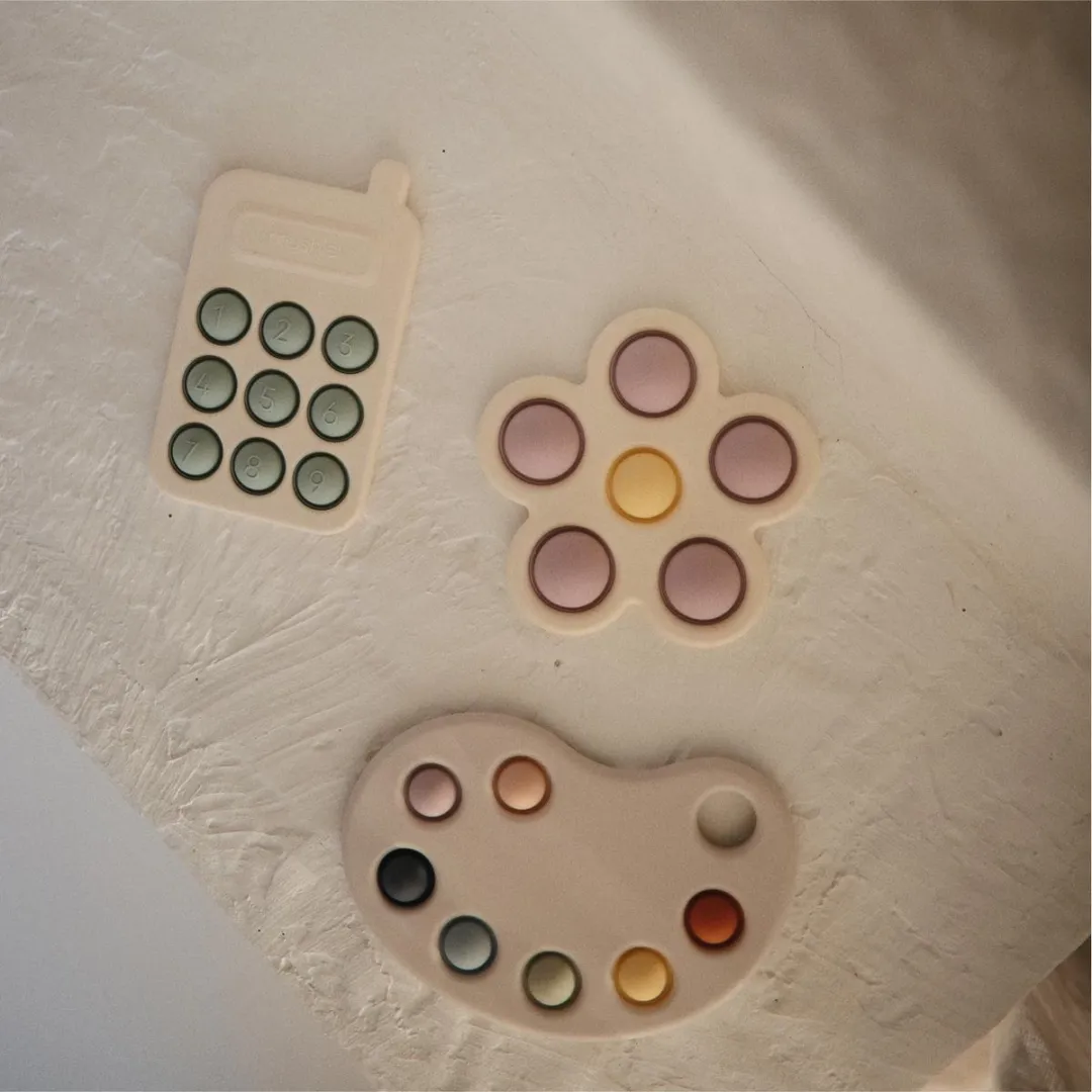 Mushie Press Toy Paint Palette MDT-3001 - Multi