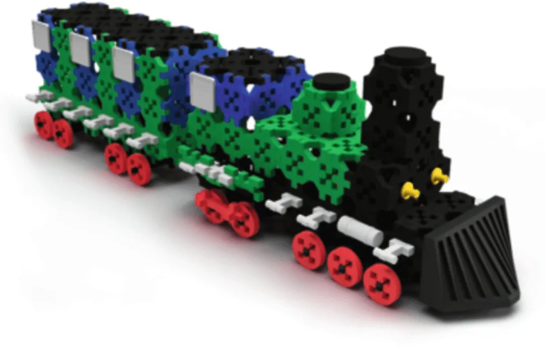 Trefl Houten Trein Vrachtwagen met Trailer 31561976 - Multicolor