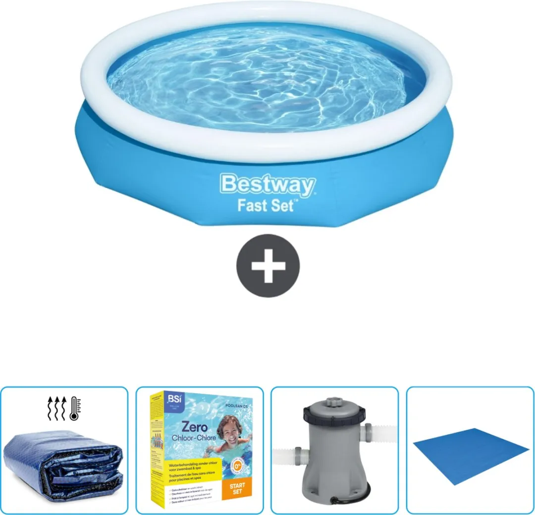 Bestway Fast Set Rond Zwembad 305x66cm