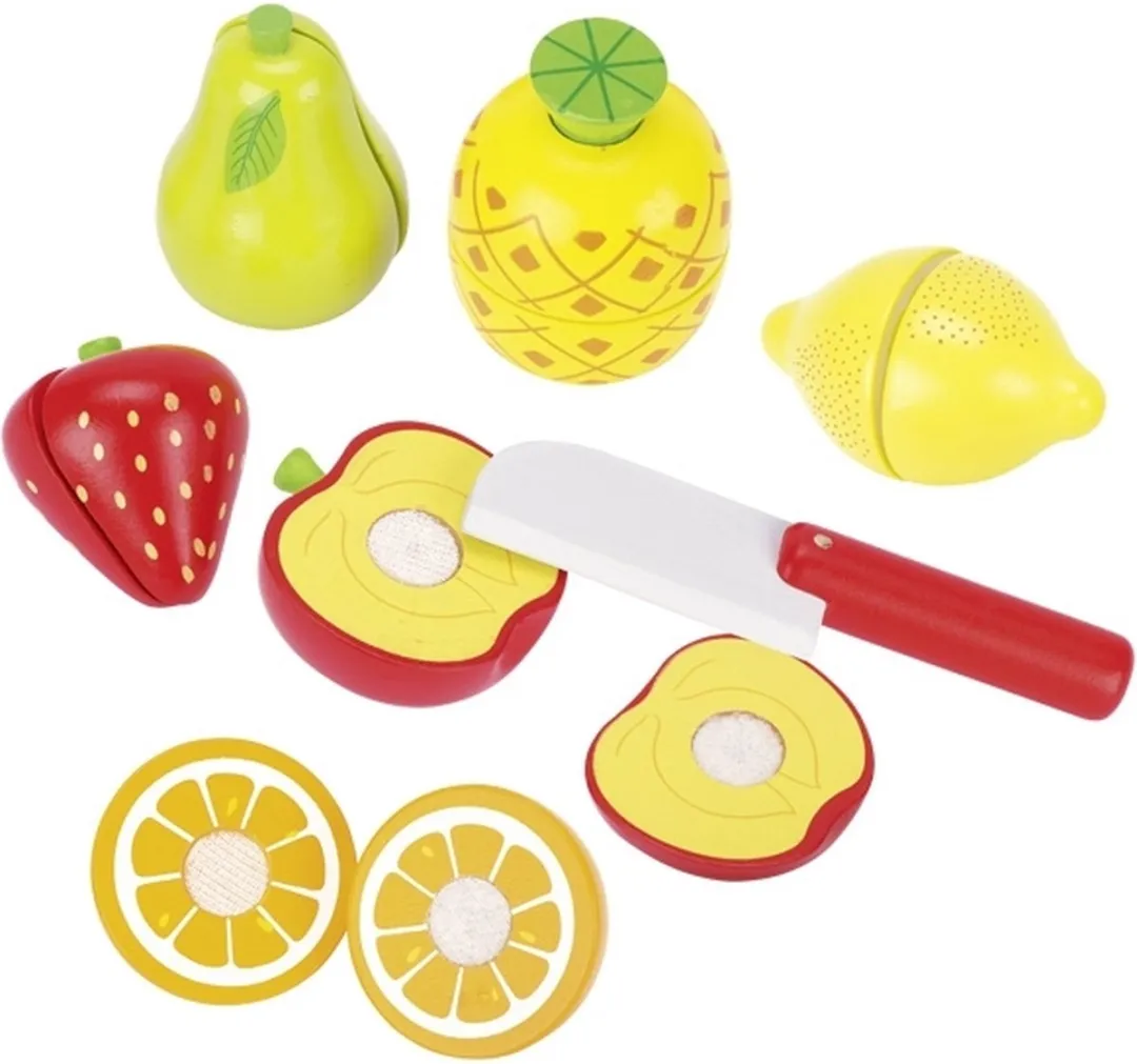 Goki Fruit met Velcro - Multicolor