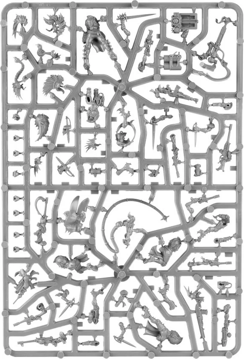 Games Workshop Necromunda Escher Gang - 10 Onderdelen