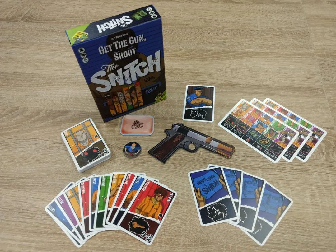 Jumping Turtle Games The Snitch Gezelschapsspel - 4-6 Spelers