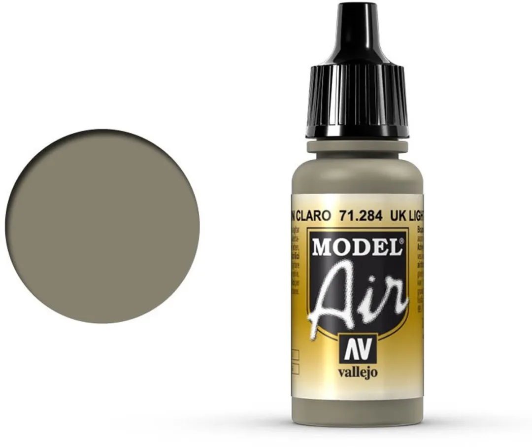Vallejo Model Air UK Light Mud Acrylverf 17ml