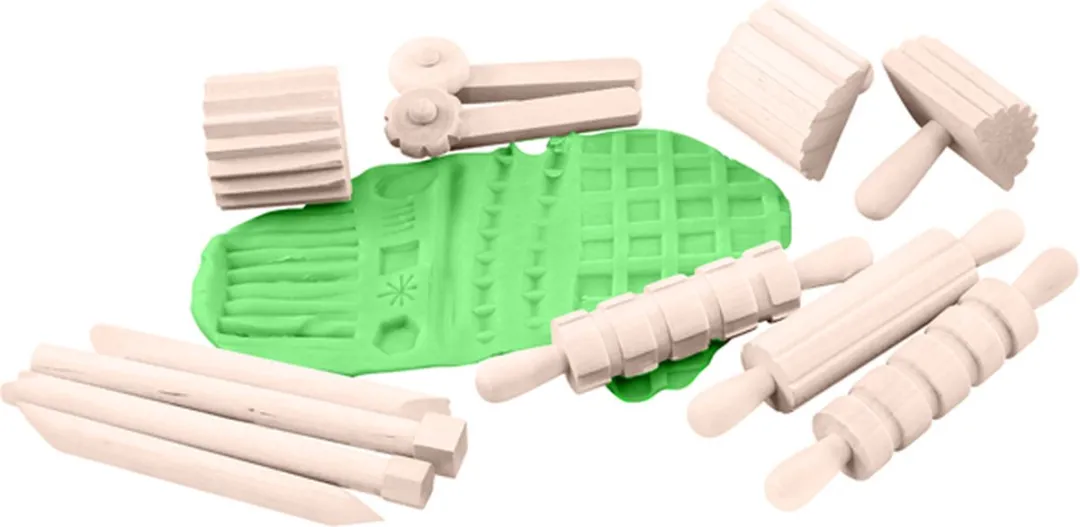 Eduplay Houten Kleigereedschapset