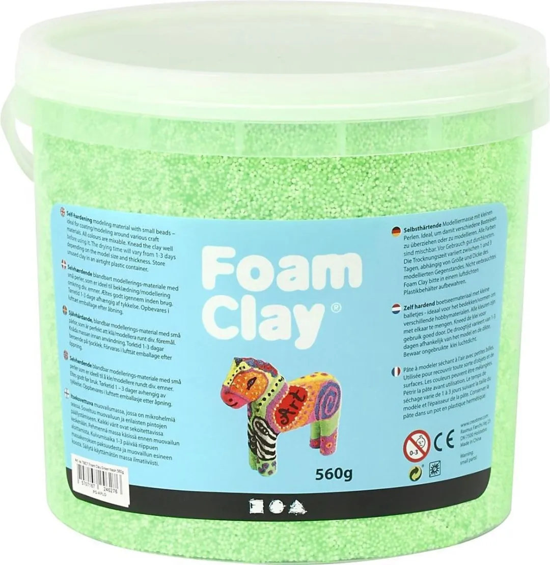 Foam Clay Neon Groen