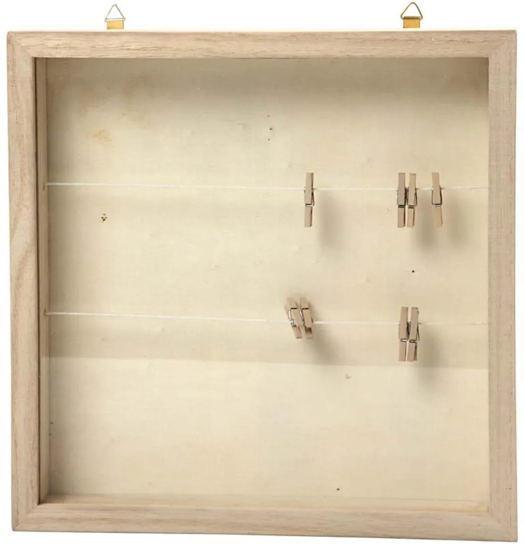 Creativ Company Houten 3D Lijst Waslijn 23x23cm