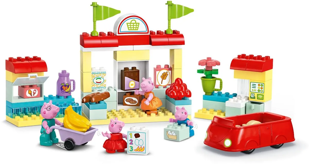 LEGO DUPLO Peppa Pig Supermarkt 10434 - 70 Stukken - afbeelding 6 van 6
