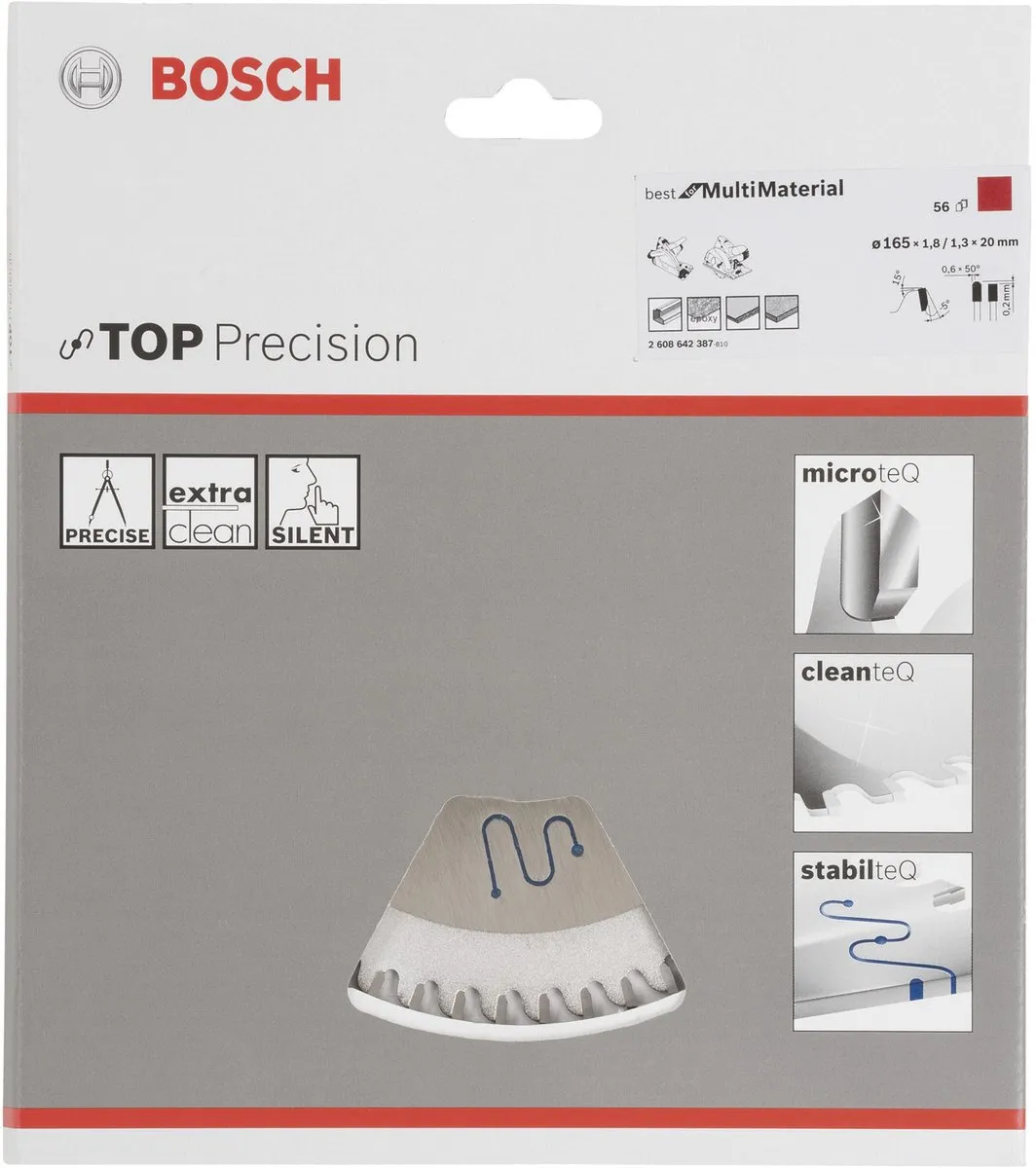Bosch CIRKZB TOP Multimat Invalzaag 20x56T - Hout