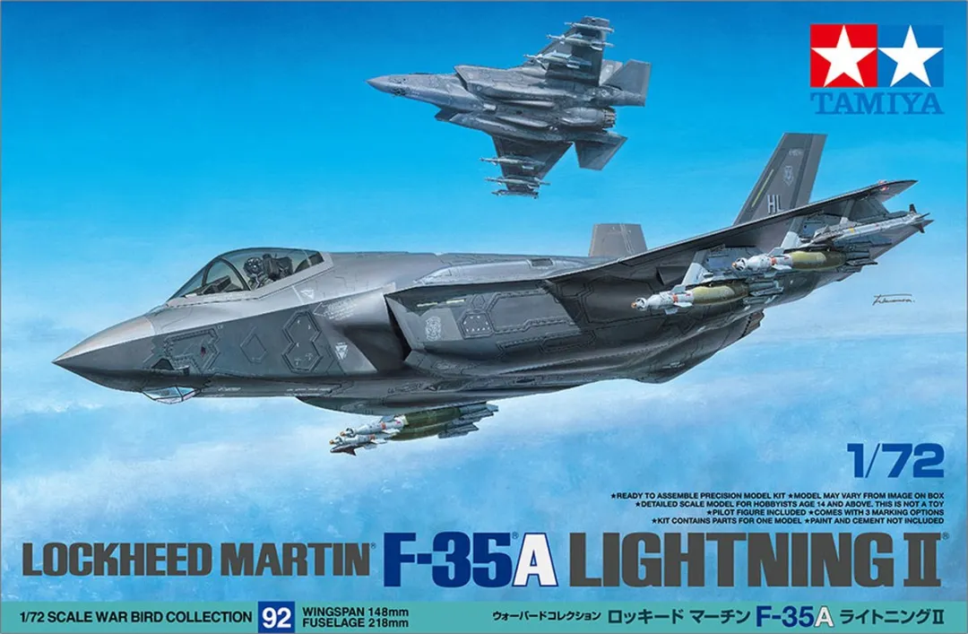 Tamiya 60792 F-35A Lightning II Modelbouwpakket 1:72