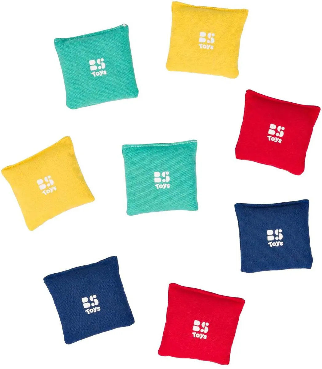 BS Toys Bean Bag Games GA526 - 8 Gooizakjes - 6 Spelletjes - Multicolor - afbeelding 6 van 6