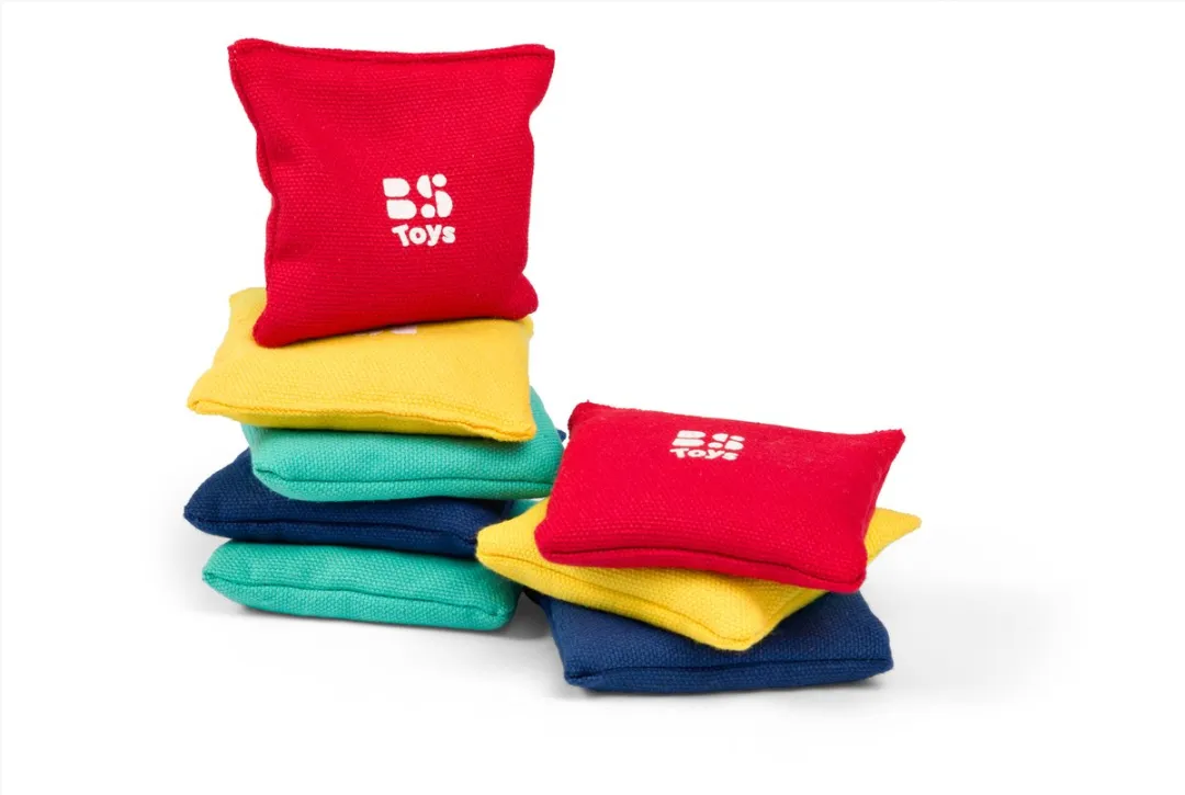 BS Toys Bean Bag Games GA526 - 8 Gooizakjes - 6 Spelletjes - Multicolor