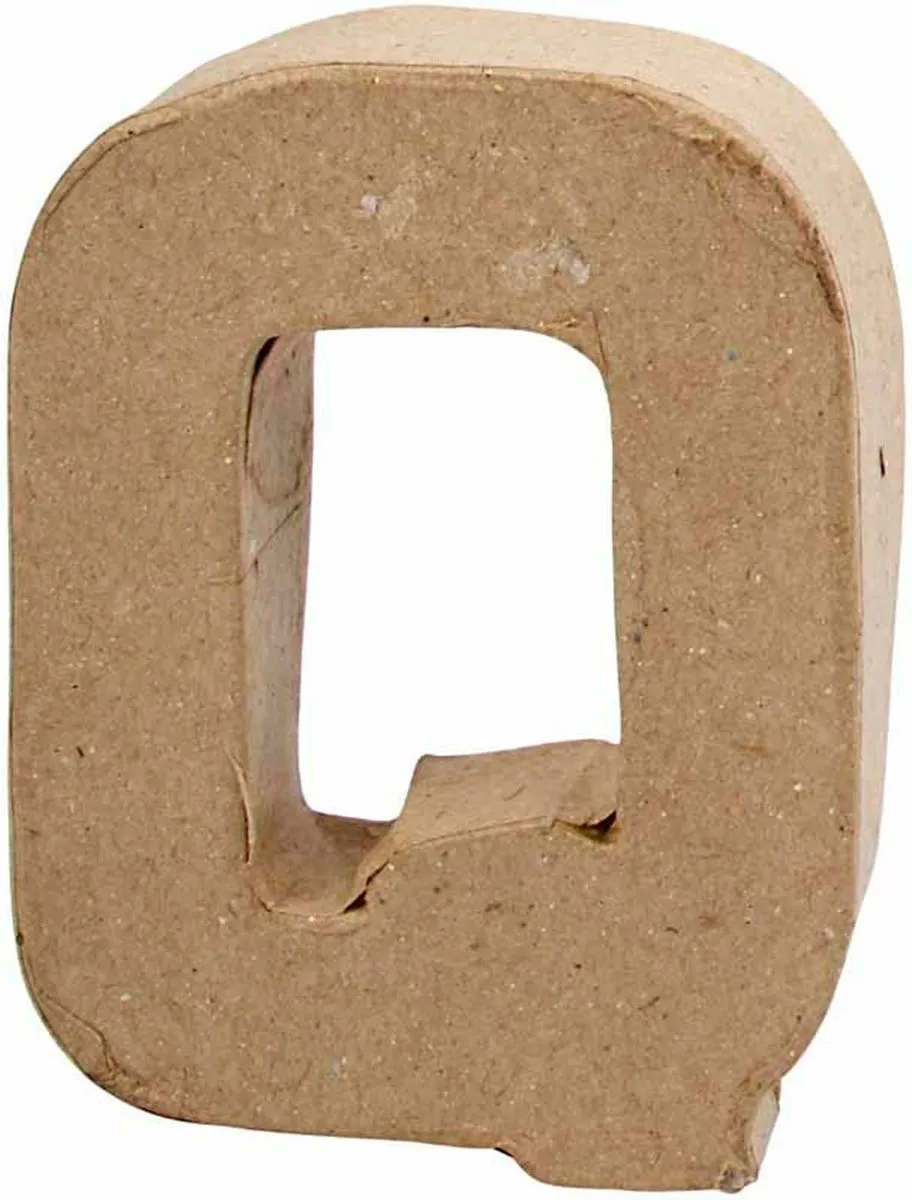 Creativ Company Letter Q Papier-mâché 10cm