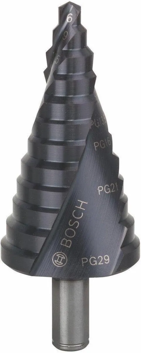 Bosch HSS-AlTiN Trappenboor 12 Stuks