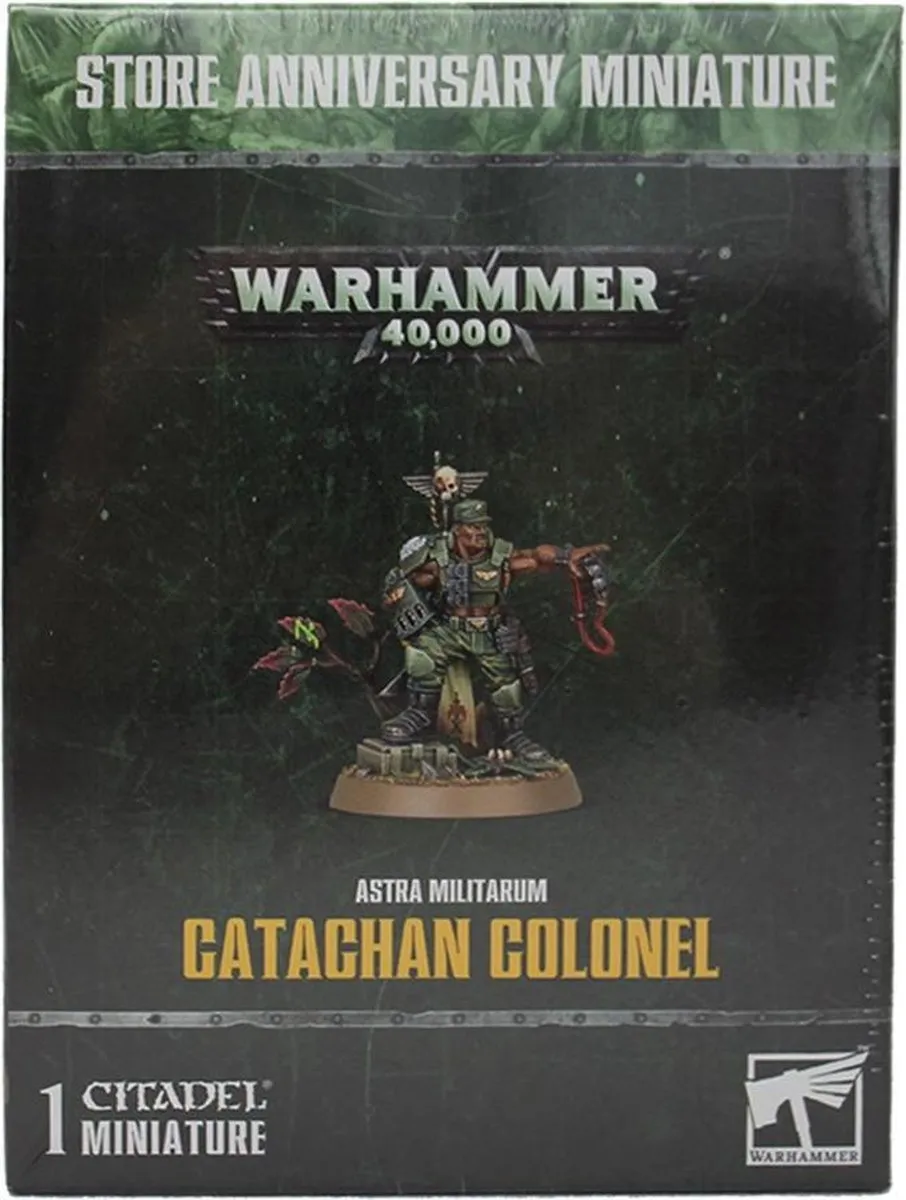 Warhammer Astra Militarum Catachan Colonel