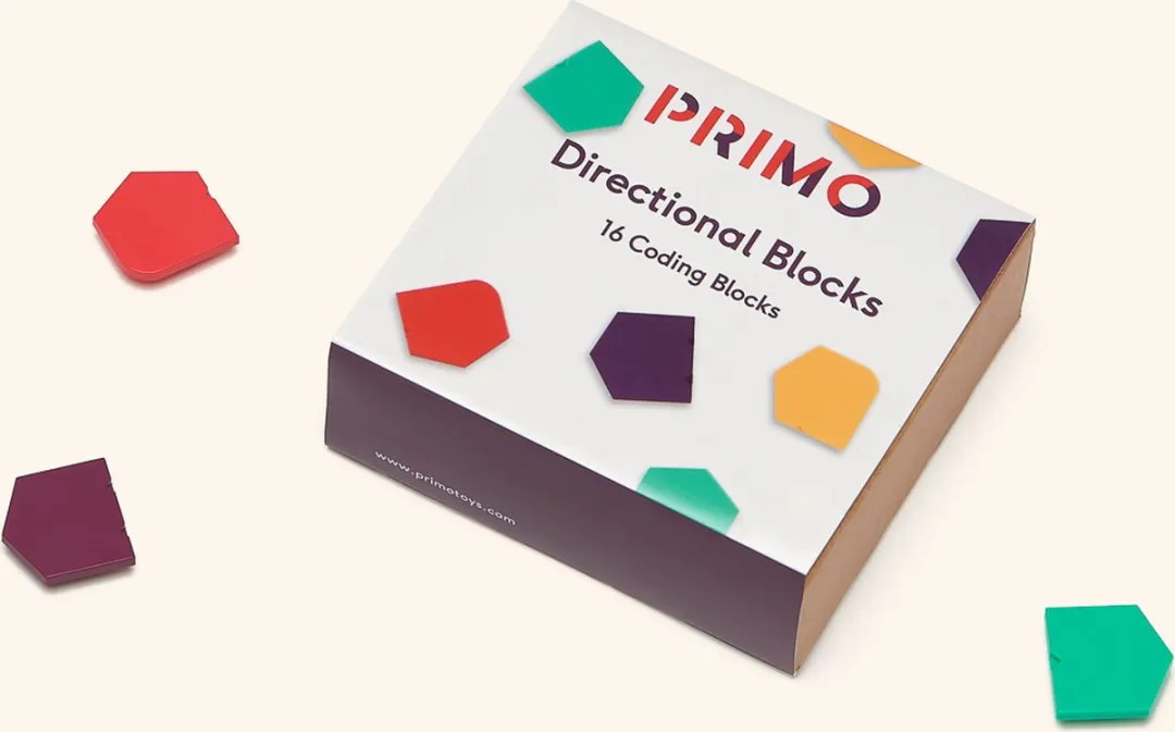 Primo Toys Cubetto Uitbreidingsset Richtingsblokken PRIMO005A-DE