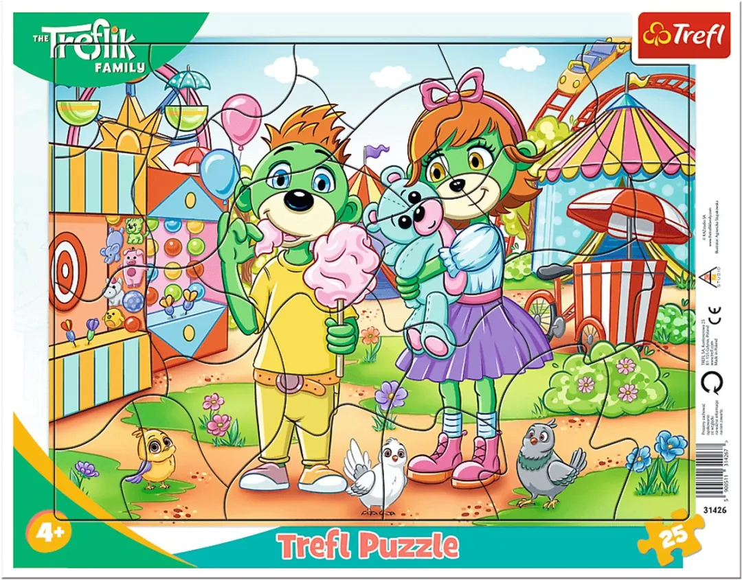 Trefl Stripfiguren Puzzel 25 Stuks