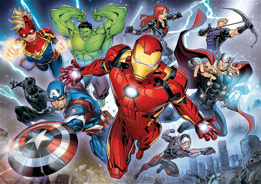 Trefl Avengers Puzzel 200 Stuks - Multicolor