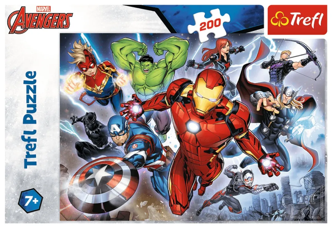 Trefl Avengers Puzzel 200 Stuks - Multicolor
