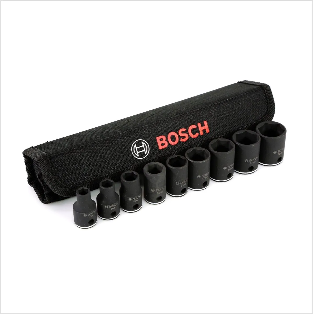 Bosch 9-delige Dopsleutelmoffenset 2608551098