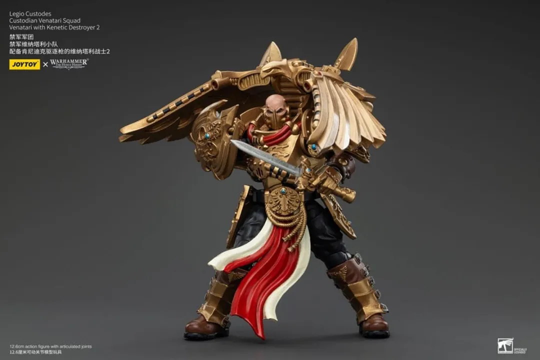Joy Toy Warhammer 40K Horus Heresy Custodes Venatari Squad JT00782 - 13cm - Multi
