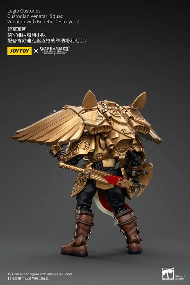 Joy Toy Warhammer 40K Horus Heresy Custodes Venatari Squad JT00782 - 13cm - Multi
