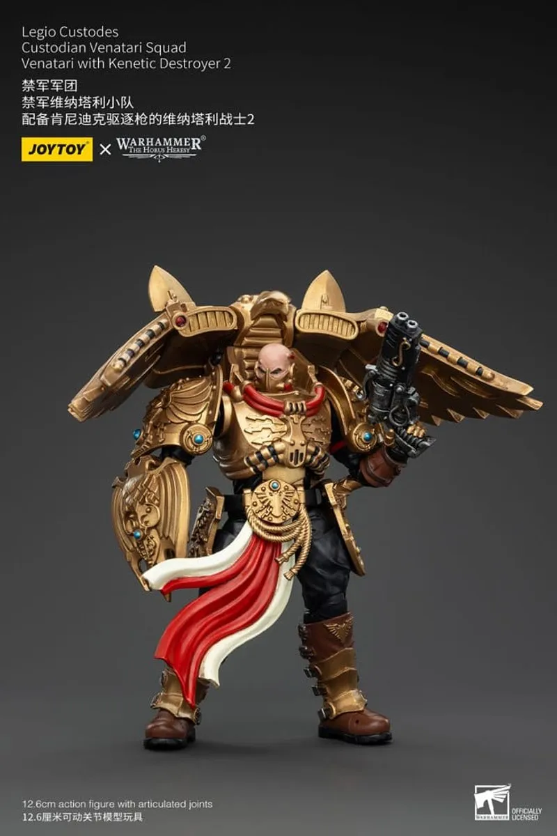 Joy Toy Warhammer 40K Horus Heresy Custodes Venatari Squad JT00782 - 13cm - Multi
