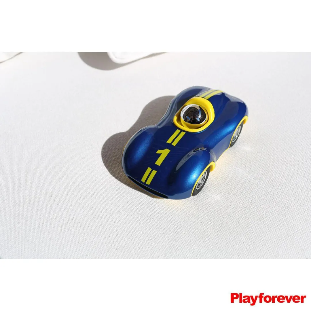 Playforever Speedy Le Mans Boy - Blauw/Geel