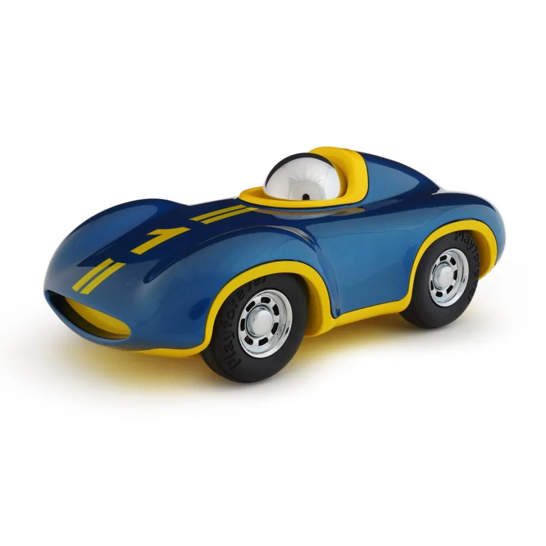 Playforever Speedy Le Mans Boy - Blauw/Geel