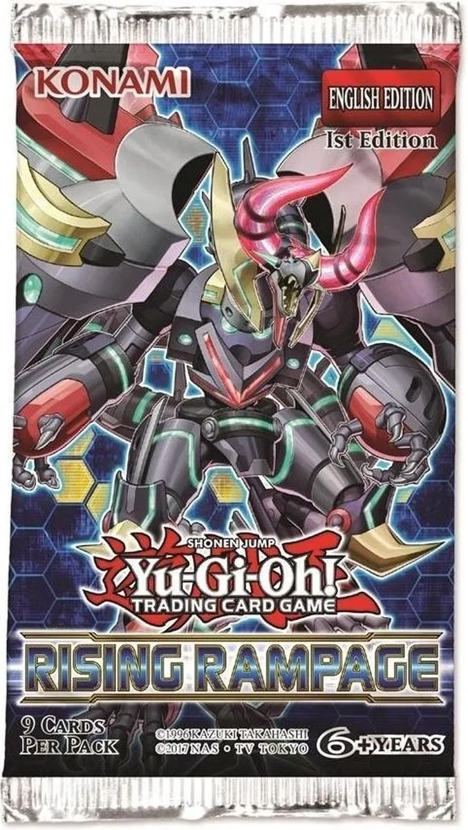 Yu-Gi-Oh! TCG Rising Rampage Booster KDE YU371-LOS