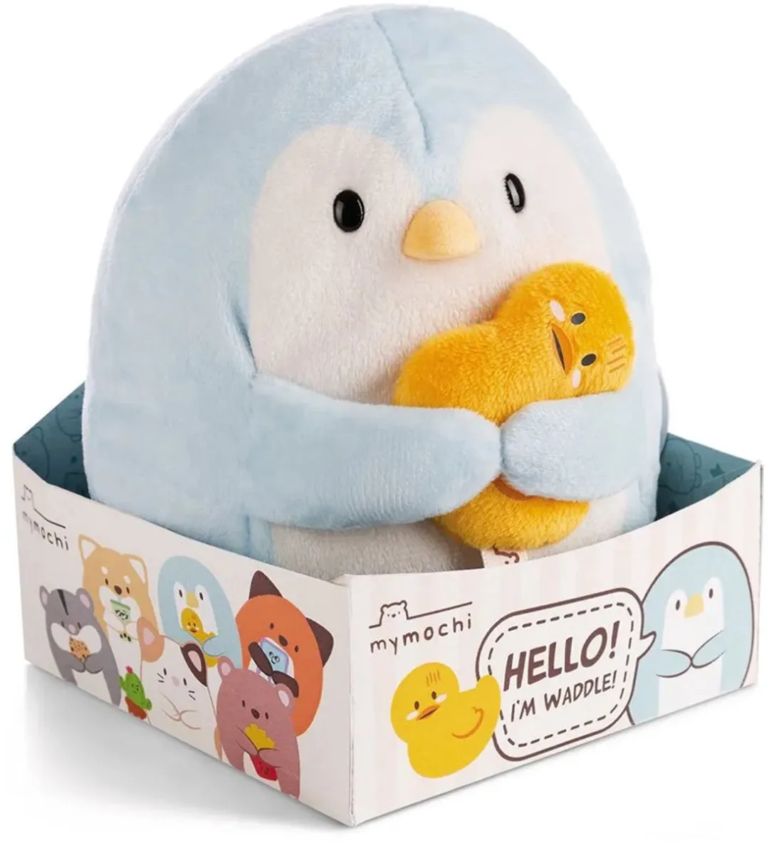 Nici Super Mochie Penguin Waddle Knuffel 16cm - Multicolor
