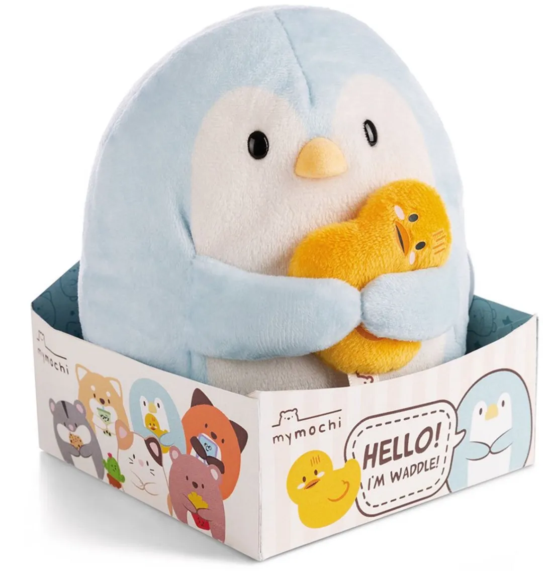 Nici Super Mochie Penguin Waddle Knuffel 16cm - Multicolor