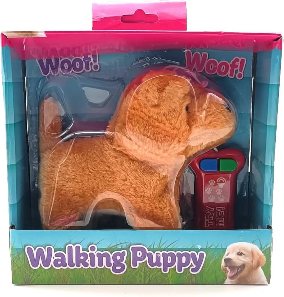 Johntoy Lopende Puppy Furrimals 1257 - Afstandsbediening - 2x AAA
