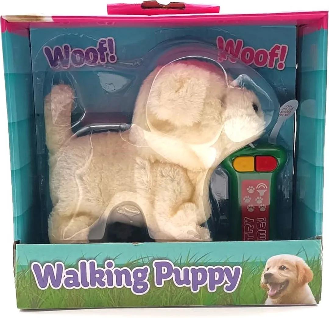 Johntoy Lopende Puppy Furrimals 1257 - Afstandsbediening - 2x AAA