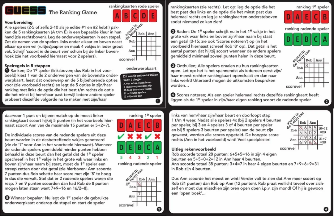 Combi-Deal Pubquiz #3 2024 & Guess The Ranking - 310 Vragen