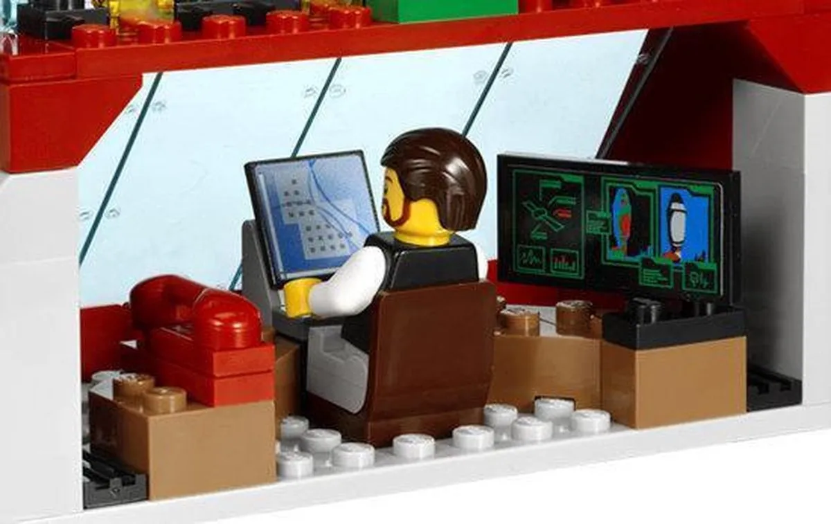 LEGO City Ruimtevaart Commandocentrale 3368 - 494 Stukken