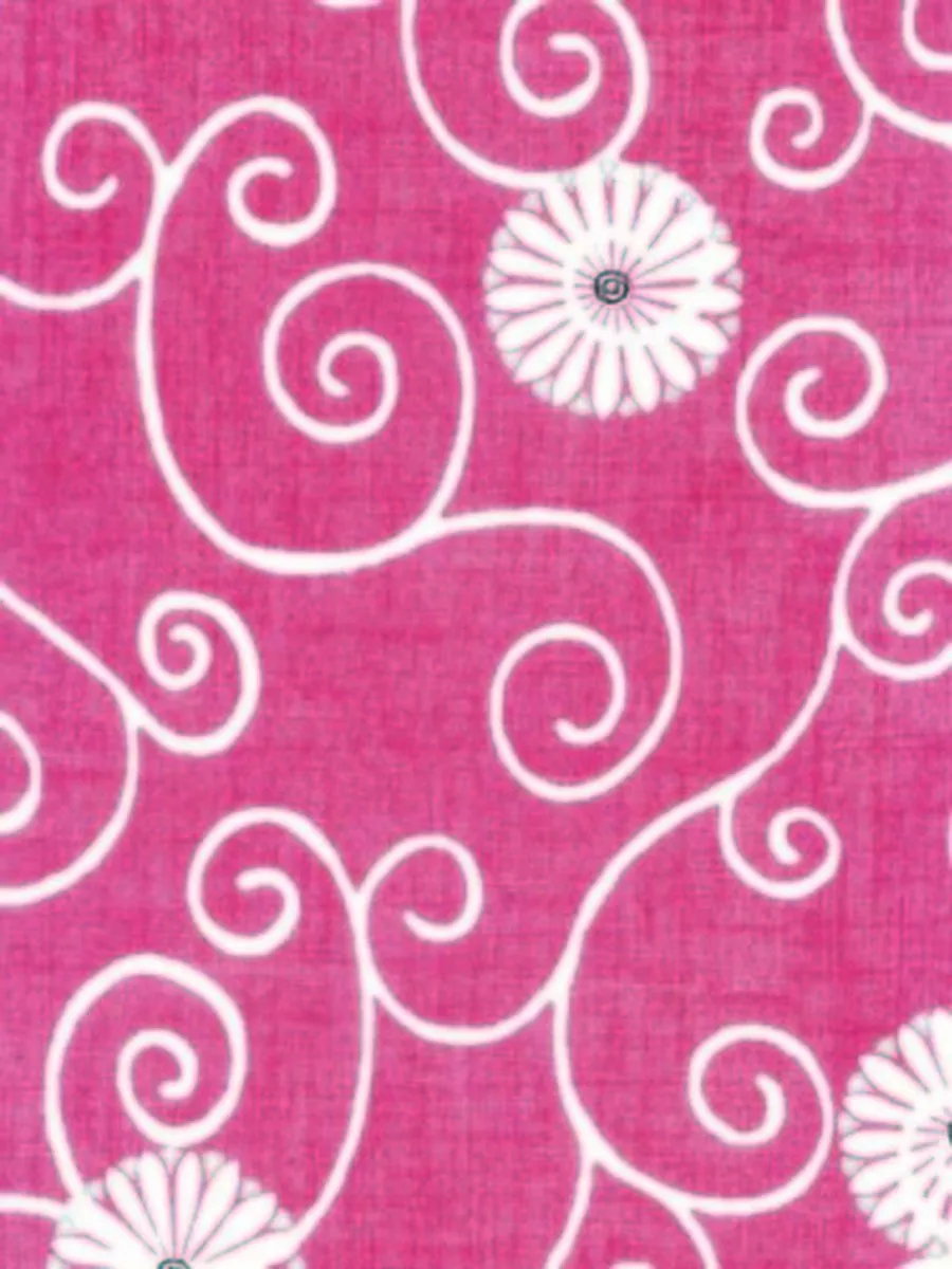 Decopatch Decoratief Papier Rood Bloemenprint
